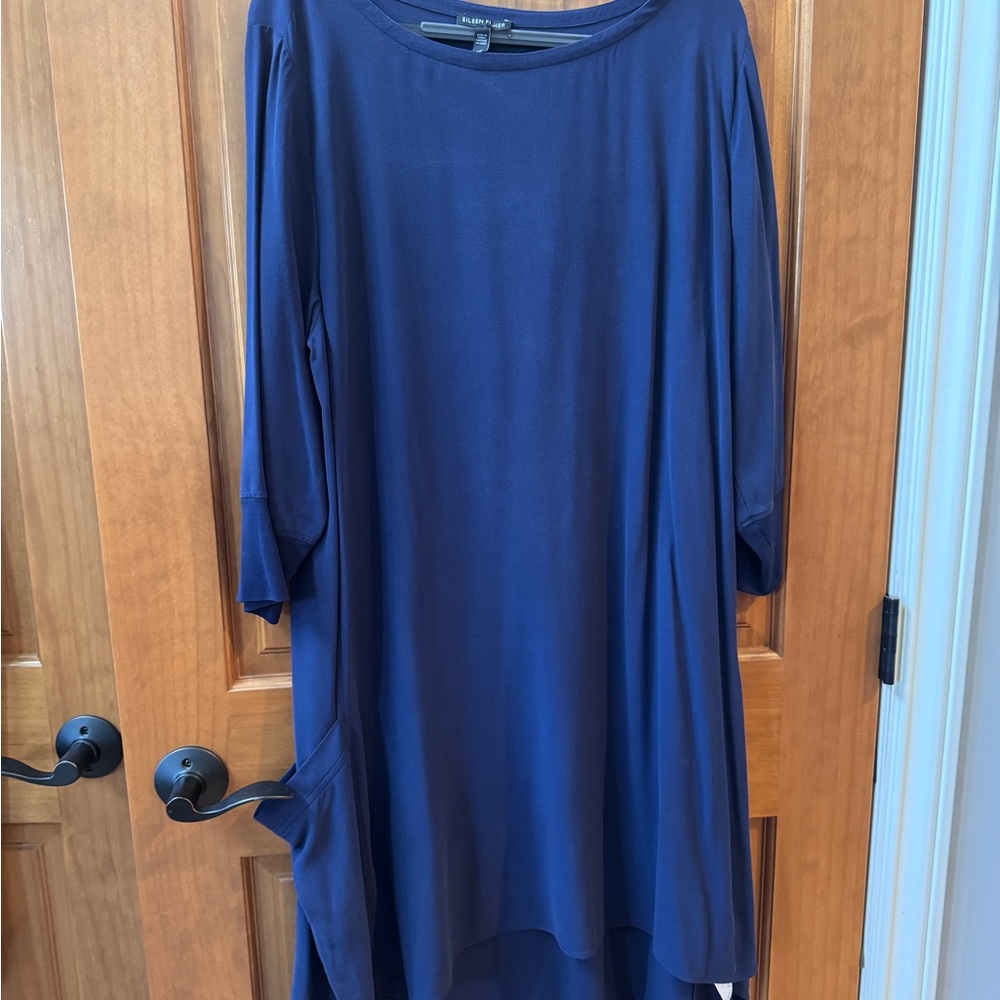 Eileen Fisher 100% Silk Women's Dress